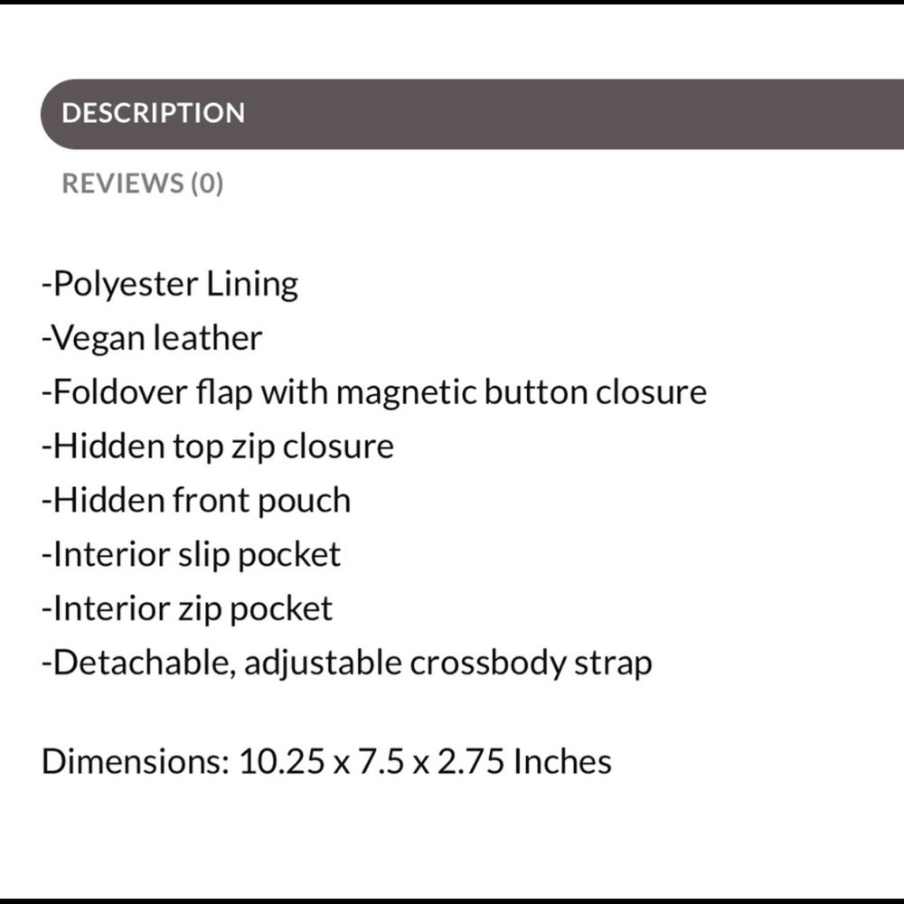 Pixie Mood Crossbody Bag NWT - image 8